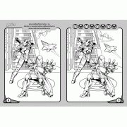 AVENGERS COLOURING Spot the Difference